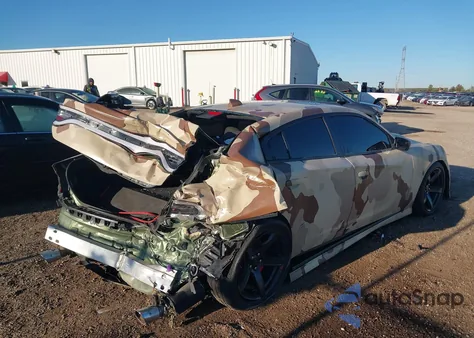 2021 Dodge Charger Scat Pack Rwd from USA, damaged, VIN 2C3CDXGJ2MH532512